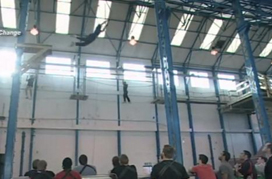 Stephen Cruse and Andy Reid - photo of team building event for amputees