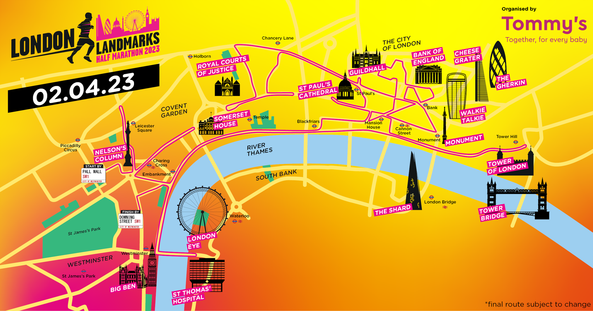 Front Page Map - Organised by Tommy's 2022 Front Page Map - Organised by Tommy's 2022
