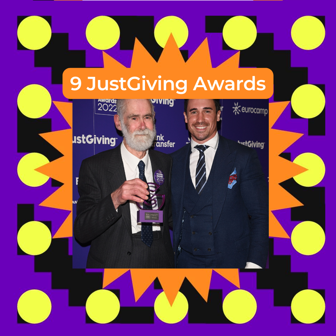 Purple BG (3) 9 JustGiving Awards.